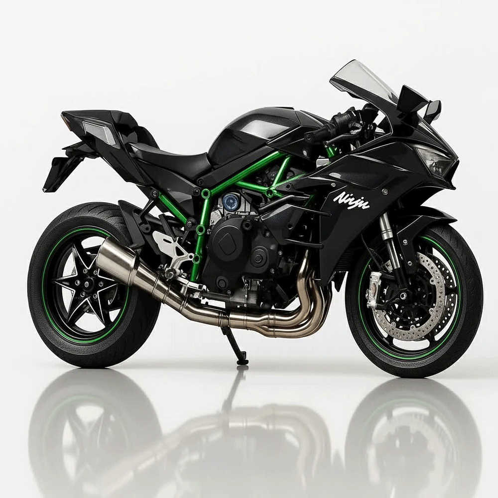 موتور کلکسیونی Kawasaki Ninja H2