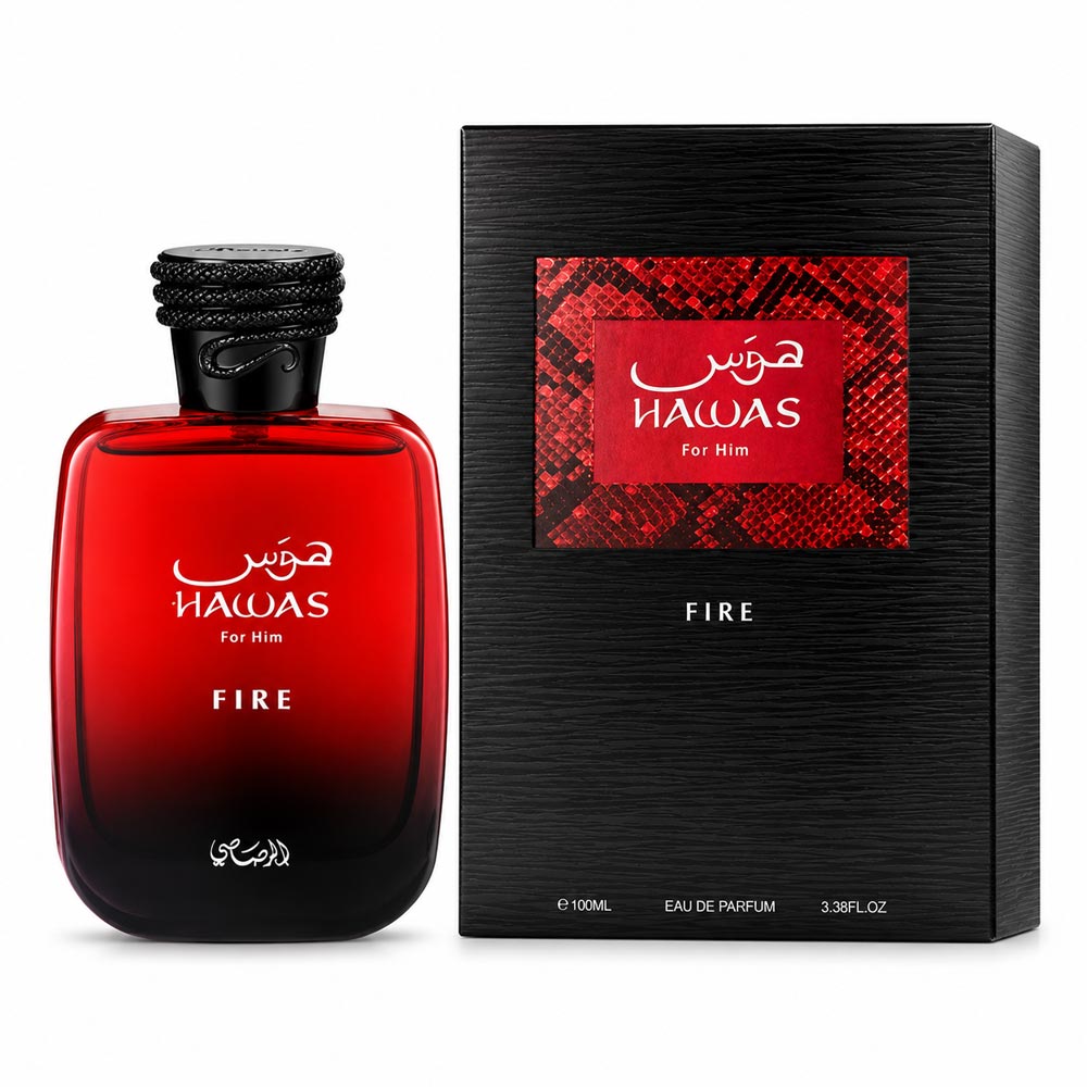 ادکلن مردانه الرصاصی هوس فایر (Hawas for Him Fire) 100 میل