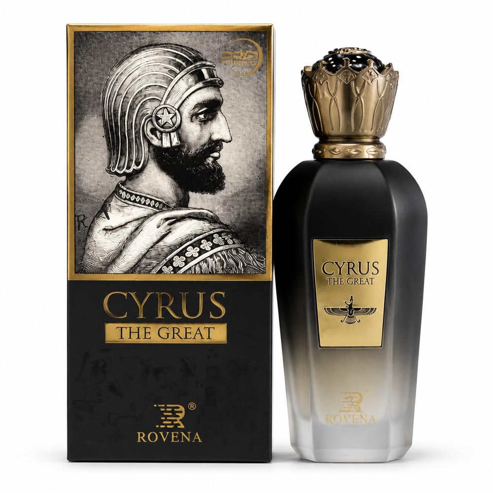 ادکلن مردانه روونا مدل کوروش کبیر 100 میل | مشابه Creed Aventus