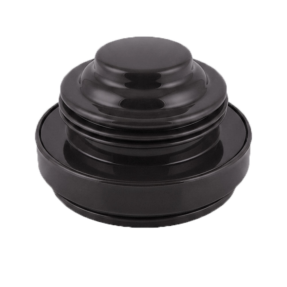فلاسک استیل مشکی برند ماکسیمان کد L107  (شیشه صورتی )