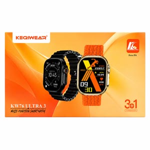 ساعت هوشمند مدل KEQIWEAR KW76 Ultra 3