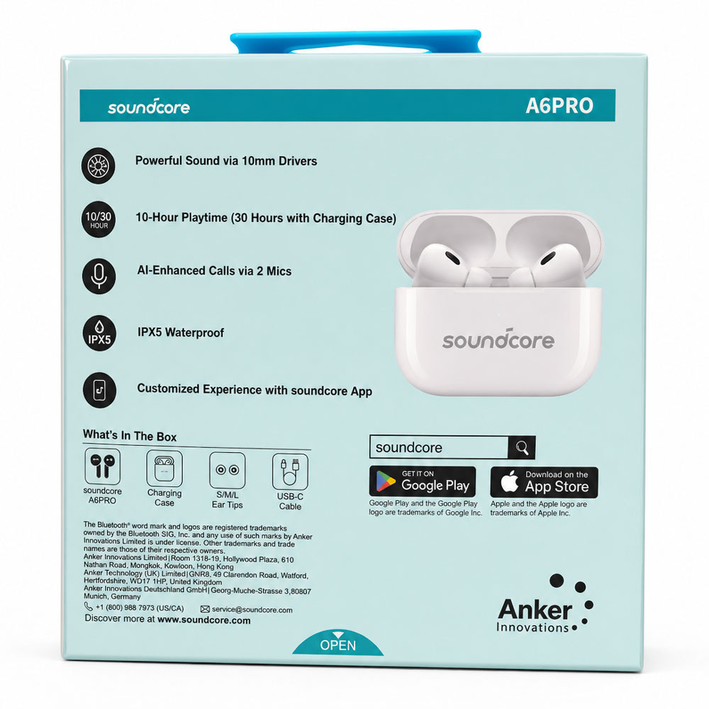 هدفون بی‌سیم Soundcore A6Pro