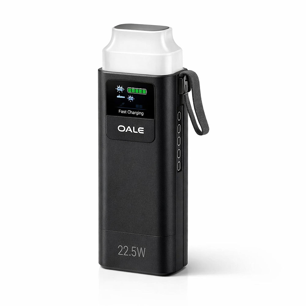  پاوربانک ۳۰۰۰۰ OALE مدل iPower T30000 | همراه با چراغ کمپینگ
