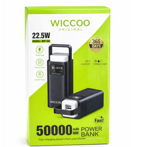 پاوربانک 50000 میلی‌آمپر ویکو مدل WICCOO WP-50